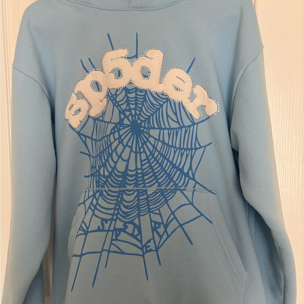 Blue Spider Hoodie